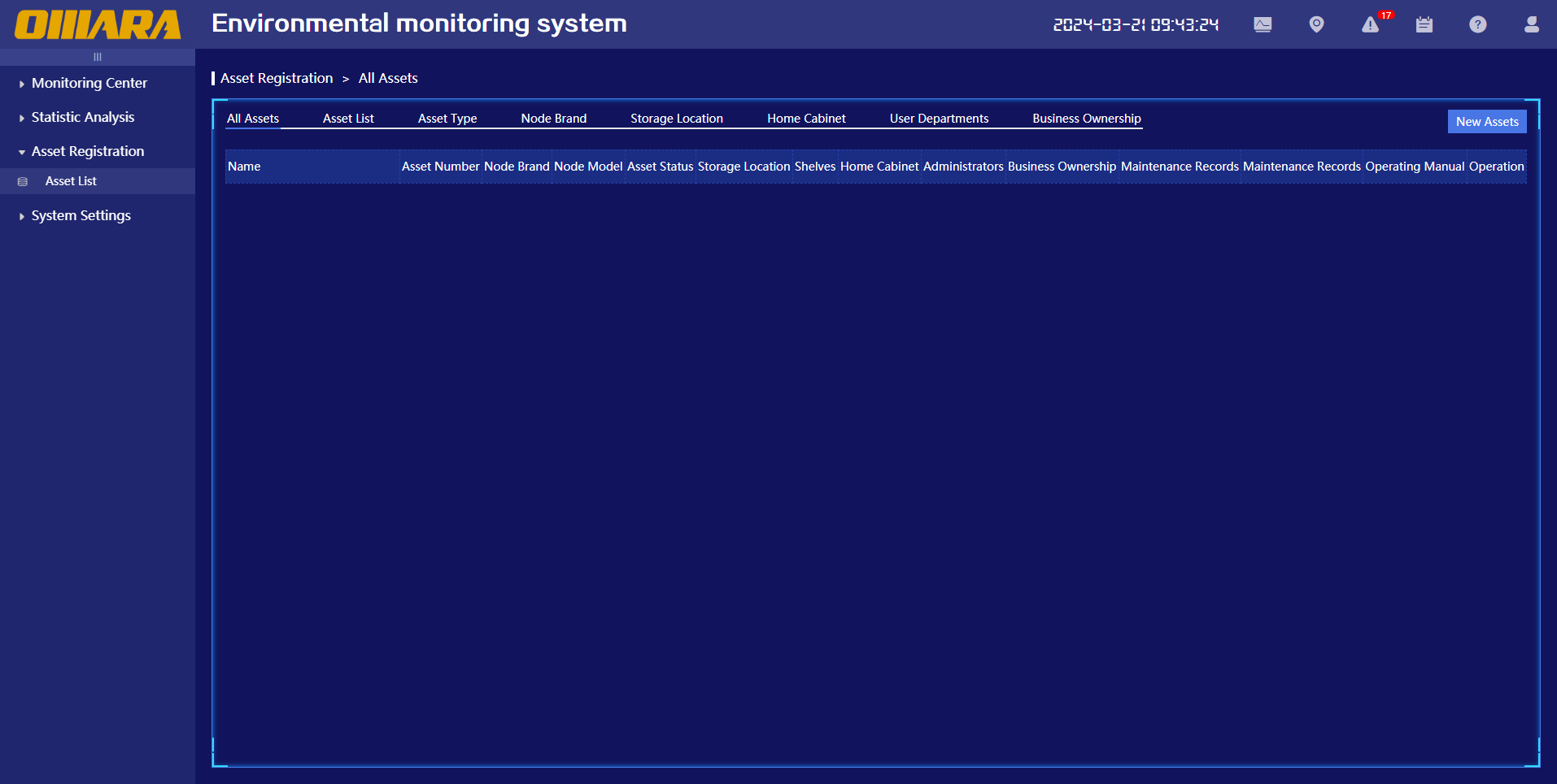 14、Asset Registration