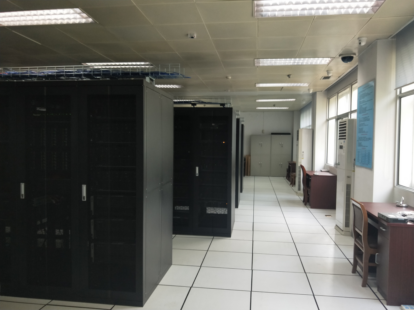 Equipment installation completed