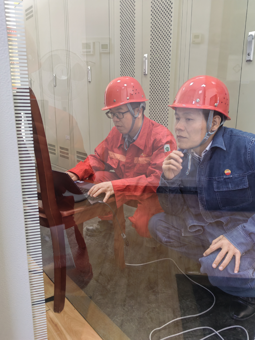 A second group of engineers is at another site